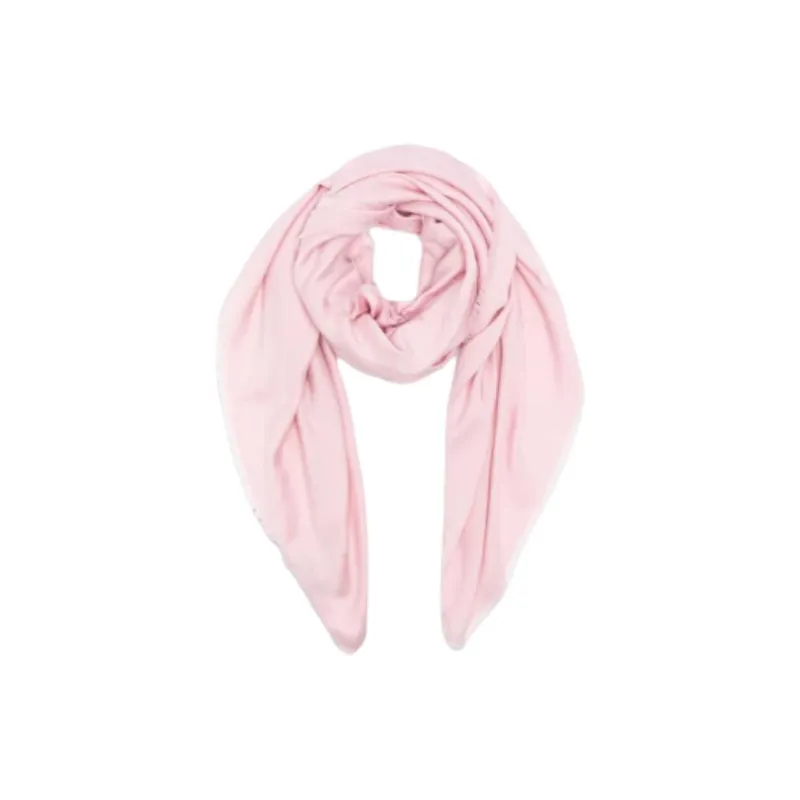 BLUGIRL BLUMARINE Viscose, Polyester Knit Scarves Unisex Pink-1
