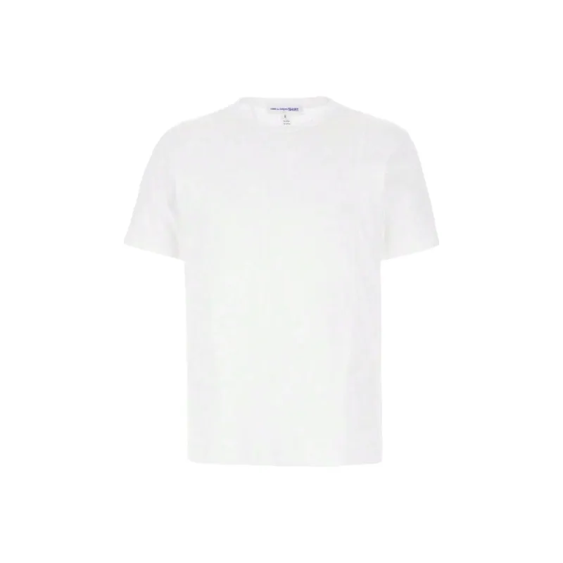 Comme Des Garçons Shirt Short Sleeved Crewneck T Shirt-0