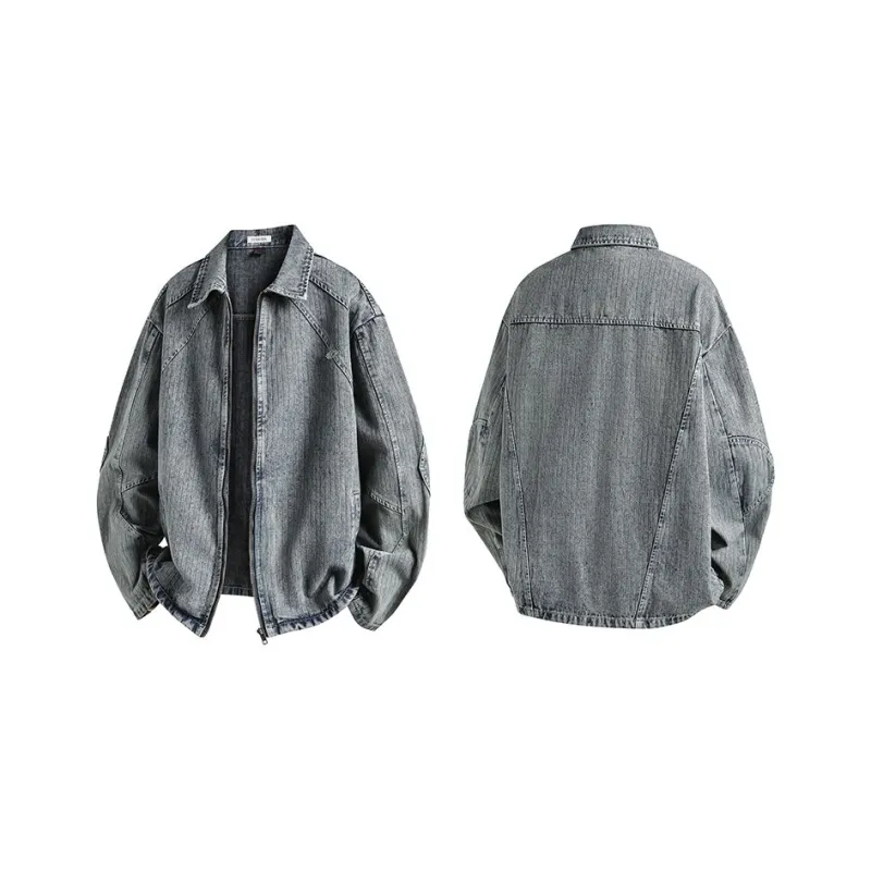 TINA GIA Jackets Coats Men's Blue-2
