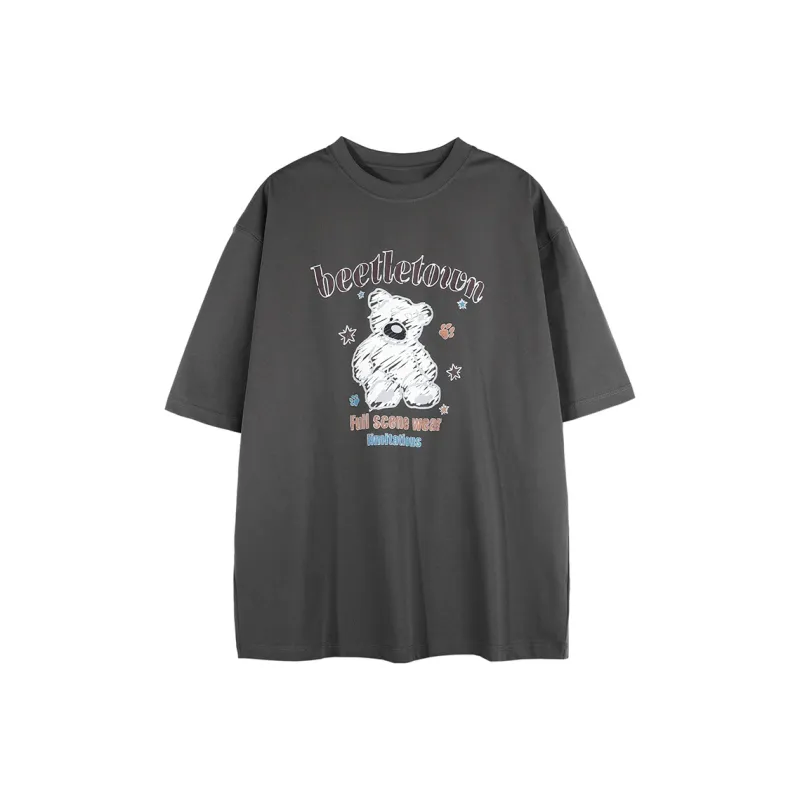 BEETLE TOWN Short Sleeved T Shirt Unisex-14