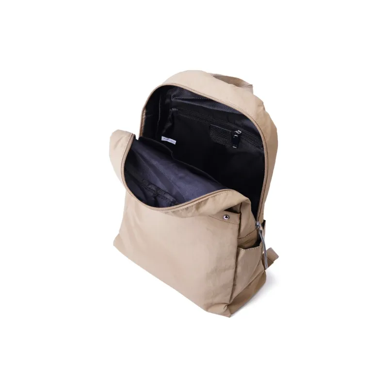 Dubaolu Fabric Backpack Large Size Unisex Black/Khaki/Gray-11