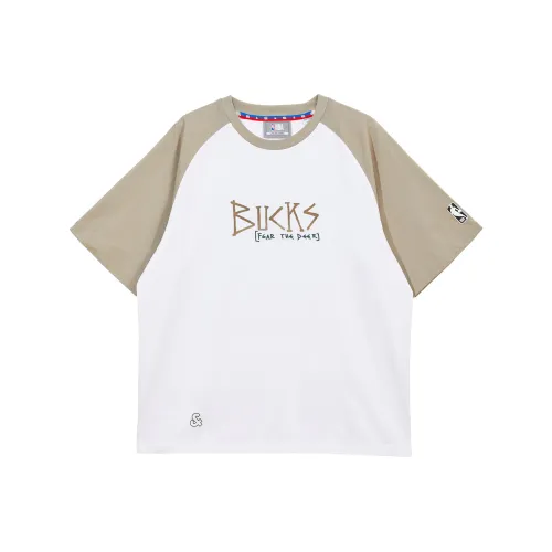 JACK JONES· x NBA T Shirt Men's Khaki