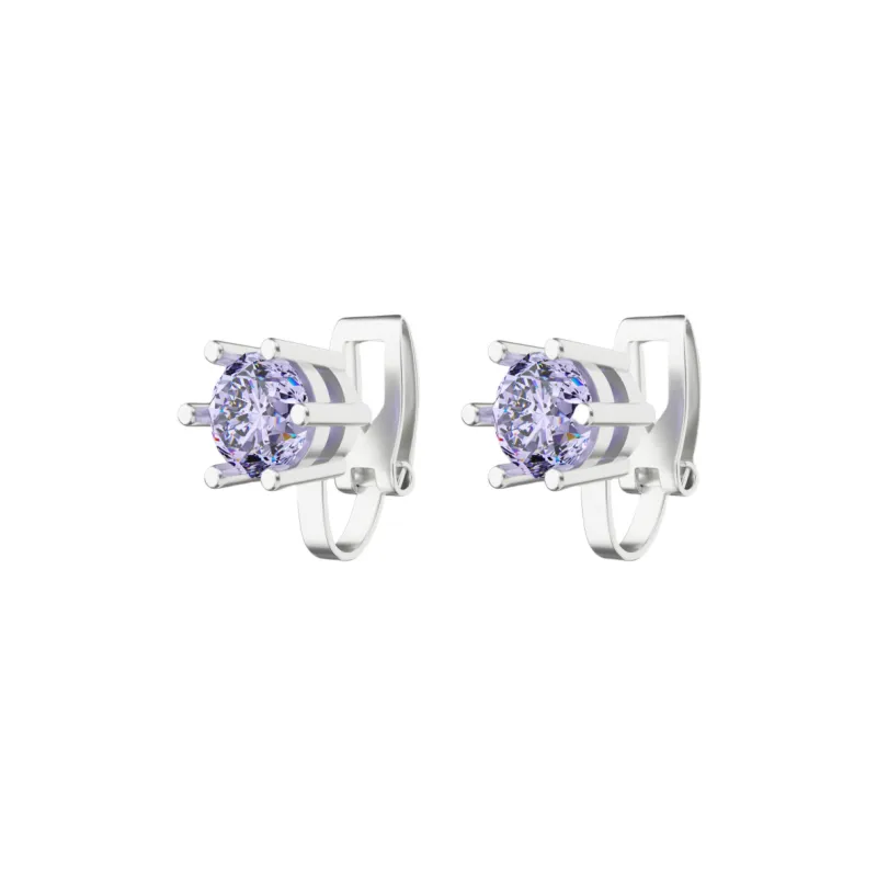 KING OF BLING Alloy Clip On Earrings Unisex-12