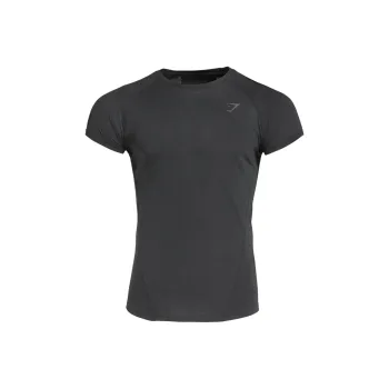 GYMSHARK Bold T-Shirt Men's Black