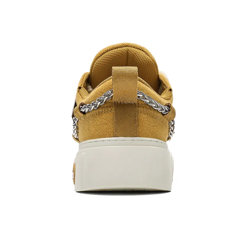Q AND Coverage Slip Resistant Cushioning Abrasion Resistant Height Increasing Low Top Skateboard Shoes Unisex-33