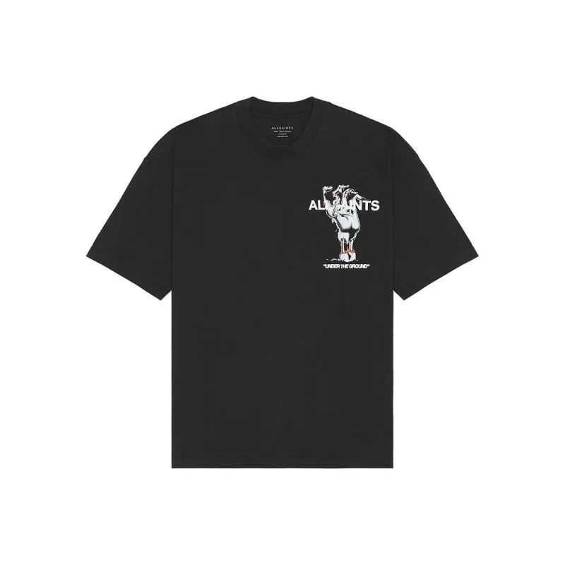 ALLSAINTS T-Shirts Men Black-0