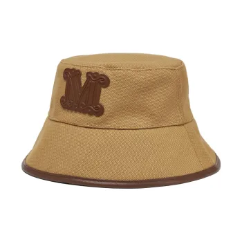 MaxMara Cotton Bucket Hats Women's Brown