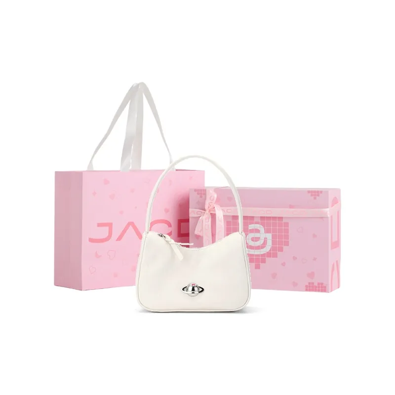 JACD PU Shoulder Bag Women's White/Cool Mint/Sweet Dream Pink-0