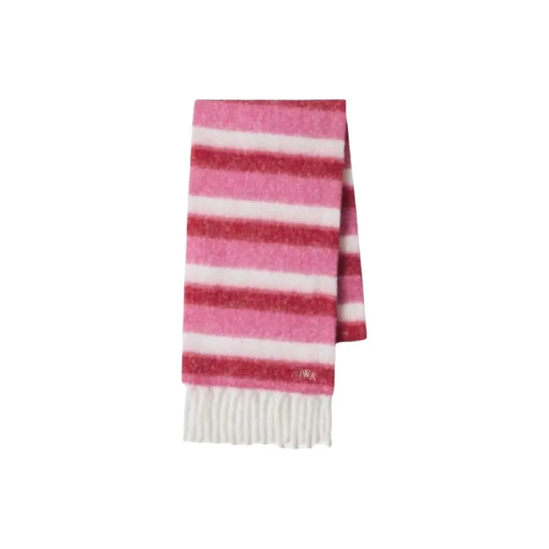 UNIQLO Knit Scarves Unisex Pink-1