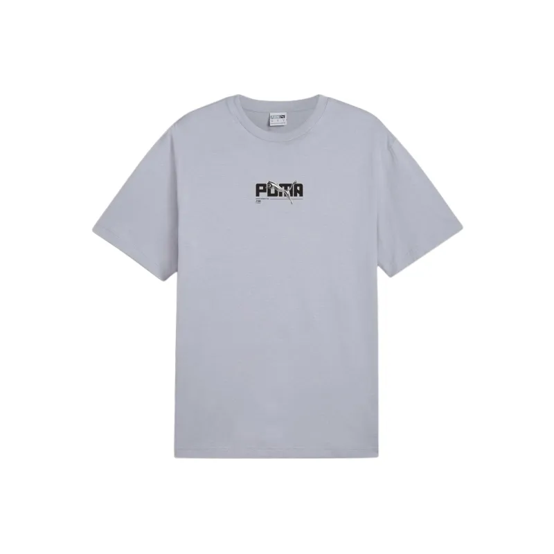 PUMA EVOSTRIPE T-Shirt Men's Gray-0