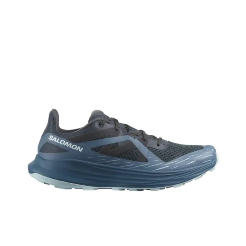 SALOMON ULTRA FLOW Anti Slip Wear Resistant Low Top Trail Running Shoes Men's Blue-1