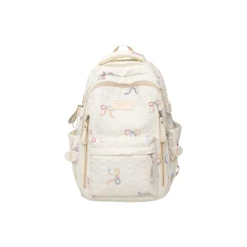 LUVISTRUE Nylon Backpack Shoulder Bag Crossbody Bag Women's White/Blue/Pink/Purple/Black