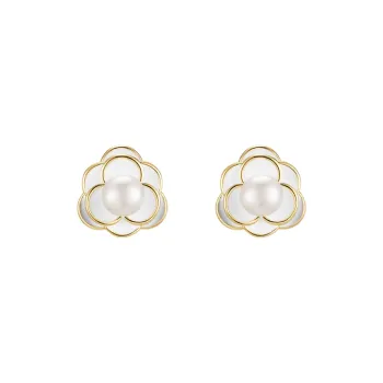 DAISY BEAUTY Copper Stud Earrings Women's