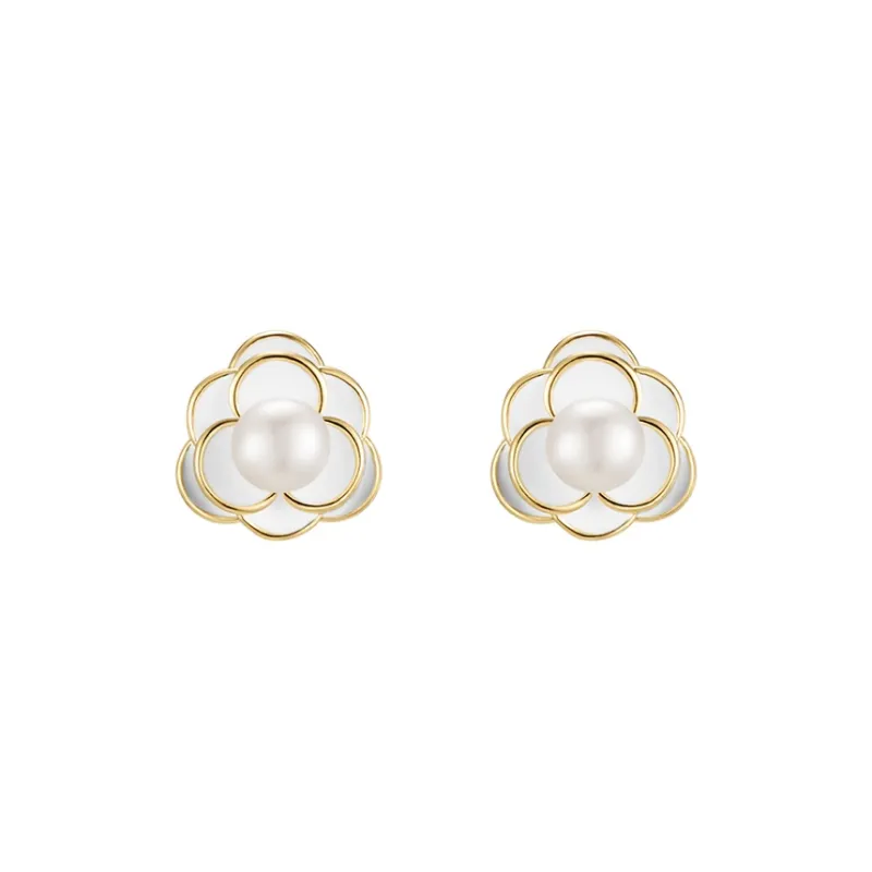 DAISY BEAUTY Copper Stud Earrings Women's-0
