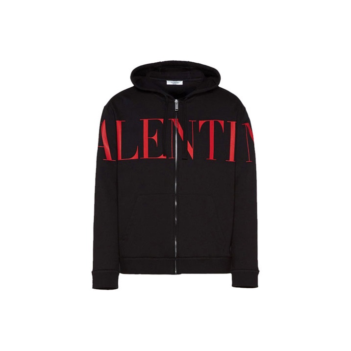 RED VALENTINO フリル付きスウェット S ブラック