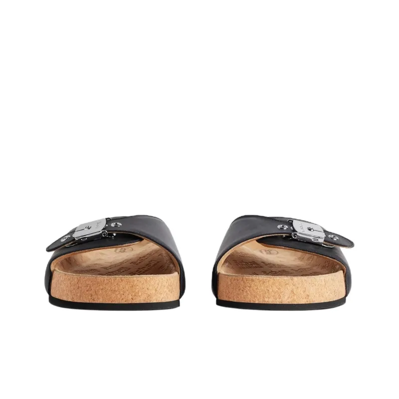 Scholl x Balenciaga Slip Resistant Slide Slippers Men's Black-3