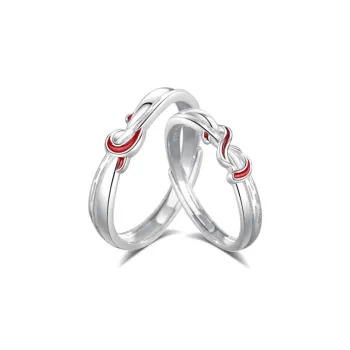 7℃ 999 Fine Silver Rings Unisex