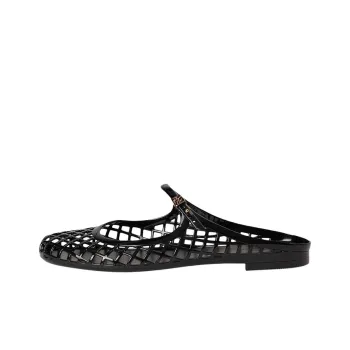 TORY BURCH Wrap toe Slippers Women's Black