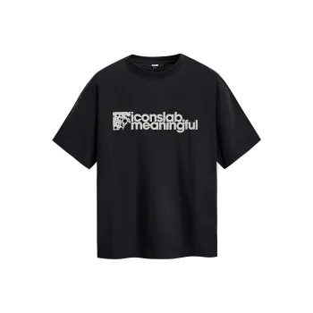 ICONS Lab T Shirts Unisex Black
