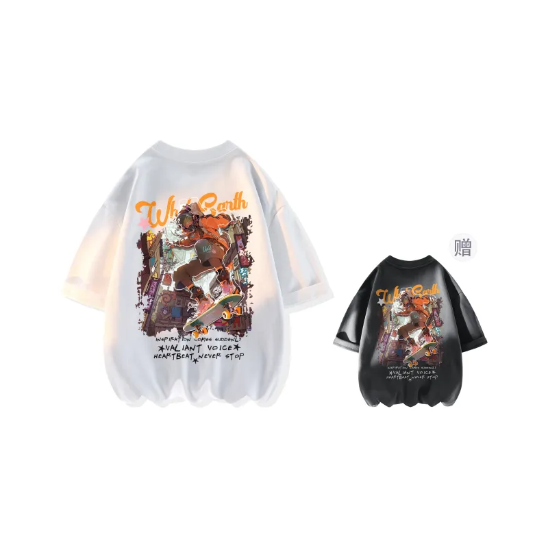 WHOLE EARTH T Shirts Unisex-43