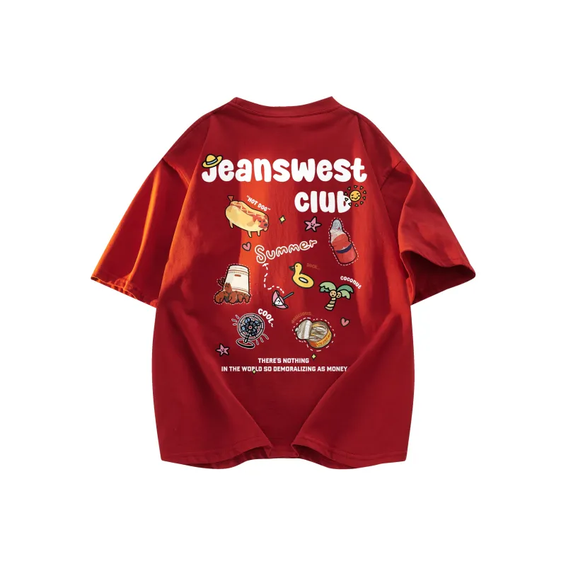 JEANSWEST CLUB T Shirts Unisex-16