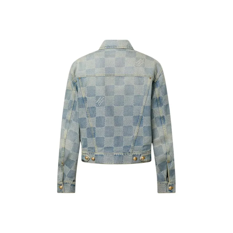 LOUIS VUITTON Damier Classic Denim Jacket-1