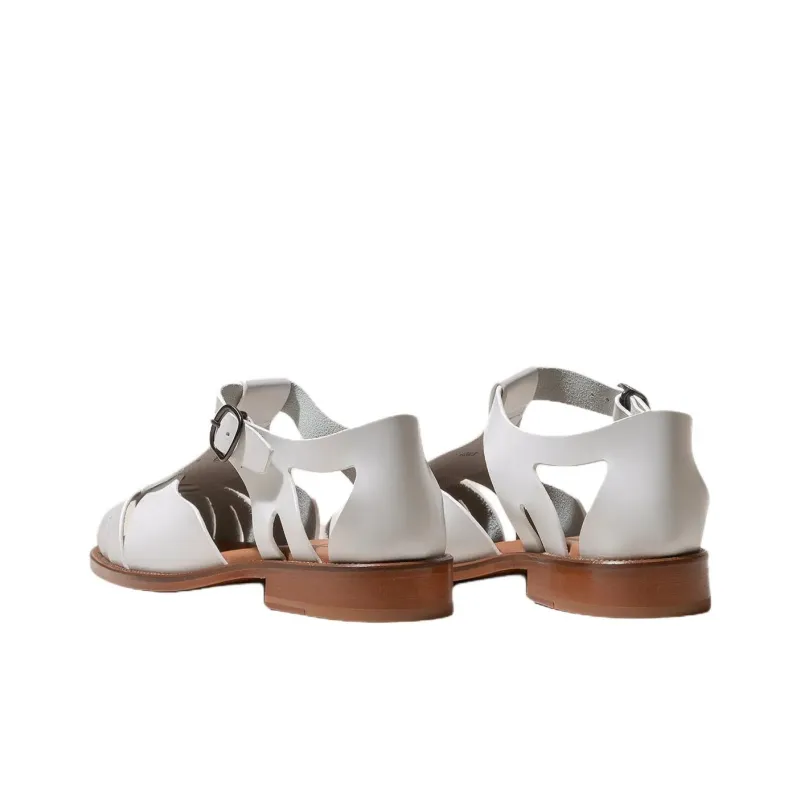 Hereu Pesca Roman Sandals Women's White-1