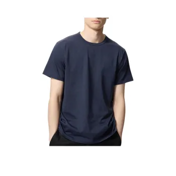 UNIQLO AIRism Mesh Series T Shirt Men's Navy Blue