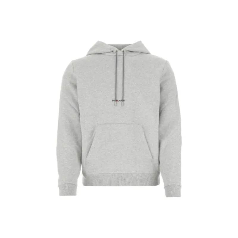 SAINT LAURENT Sweatshirts Men Gray-0