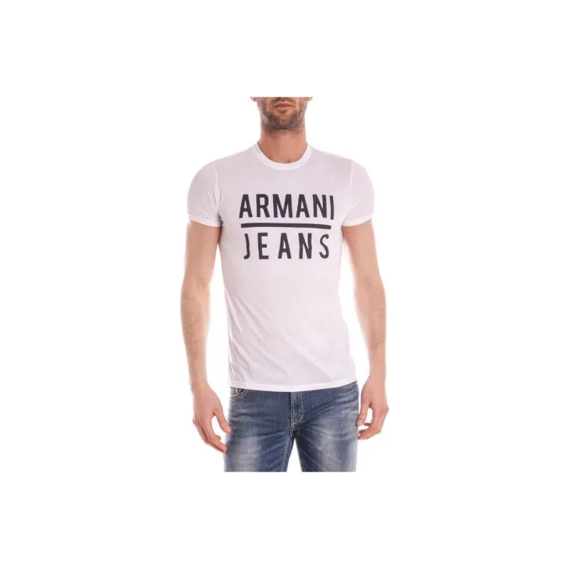 ARMANI JEANS T Shirt Men's White-0
