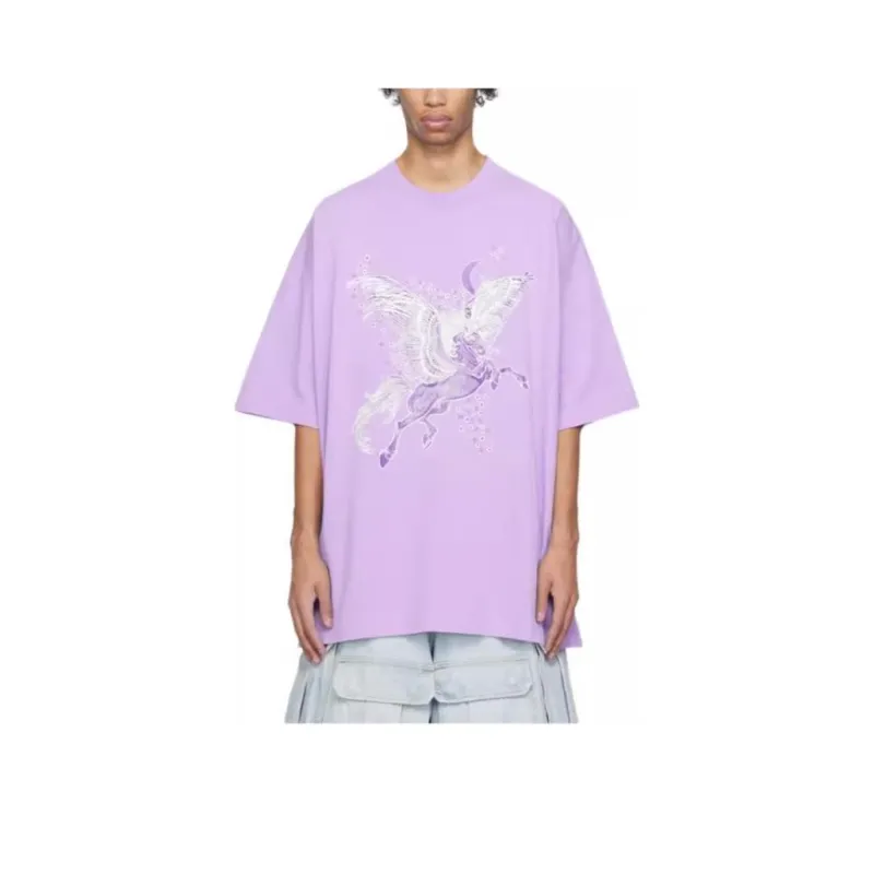 Vetements T Shirt Unisex Purple-0