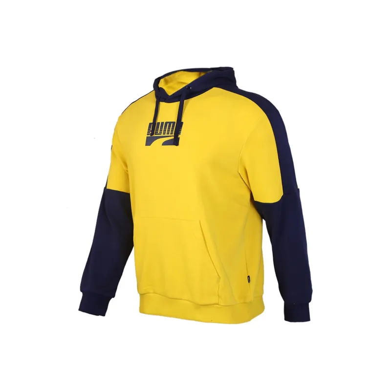 PUMA Sweatshirts Men Yellow-0