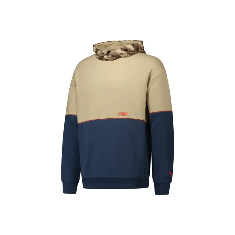 PUMA Sweatshirts Men Dark Khaki-0