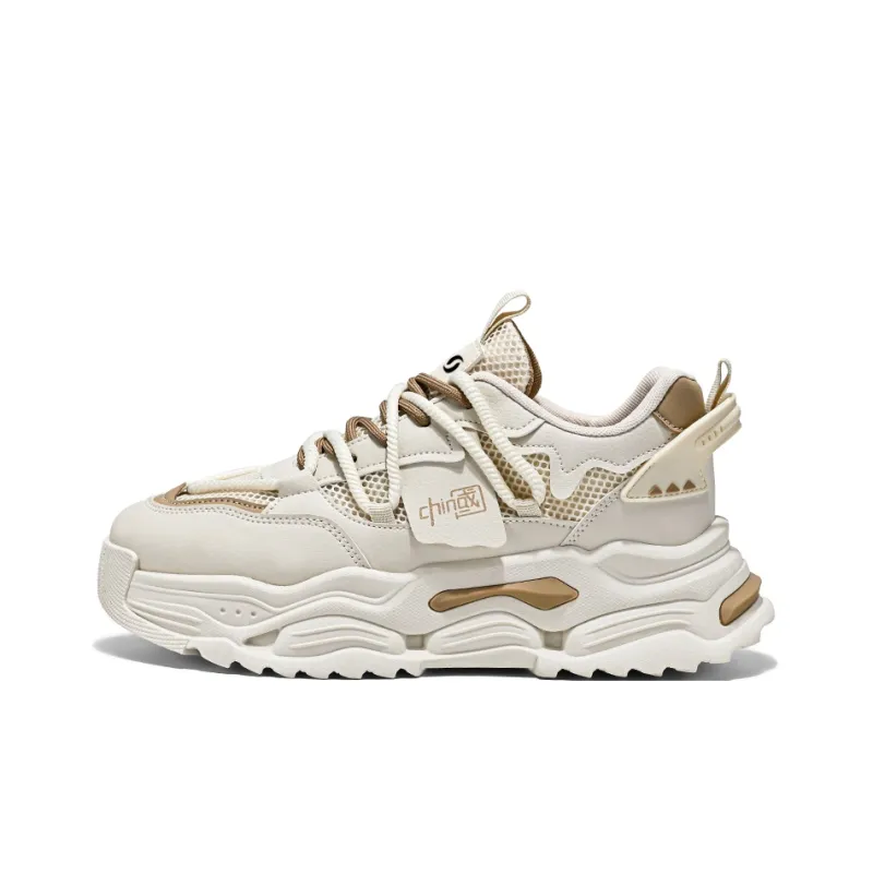 SOURCE Slip Resistant, Abrasion Resistant, Breathable Low Top Chunky Sneakers Men's-4