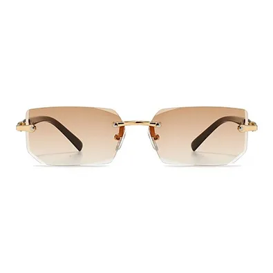 NOME Metal Irregular Shape Sunglasses Unisex-5