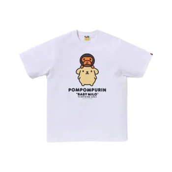 A BATHING APE X PomPompurin Baby Milo Tee