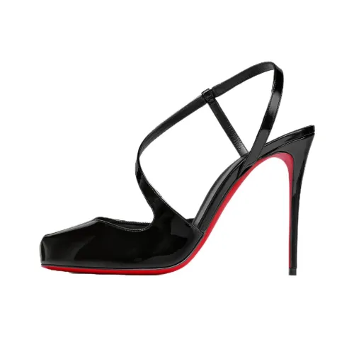Christian Louboutin x Maison Margiela Loubiella Slim Heel High Heels 10cm Women's Black