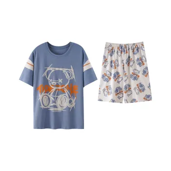 Qiao Ni Tong Pajama Set Men's Image Color