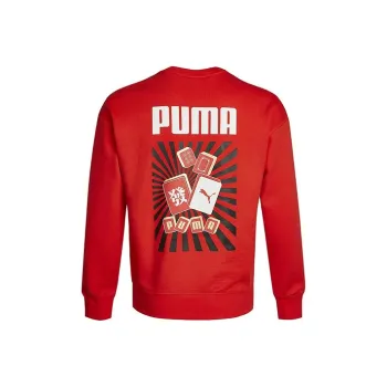 PUMA YOTOX Sweatshirts Men Red