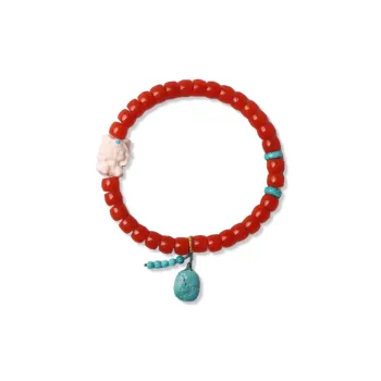 Xiangyan Southern Red Agate Fine Jade Bracelets Unisex
