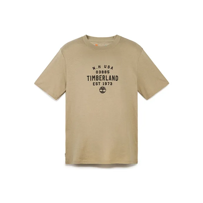 Timberland T Shirts Unisex Liquorice Yellow-0