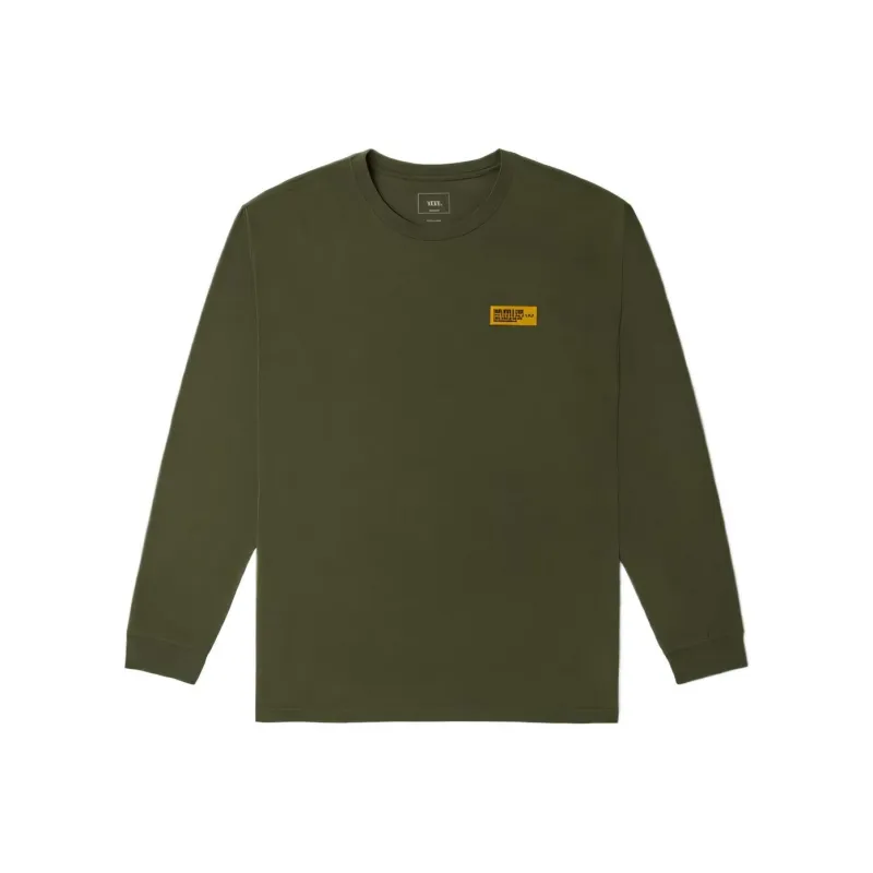 Vans TEE LS T-Shirt Unisex Dark Green-0