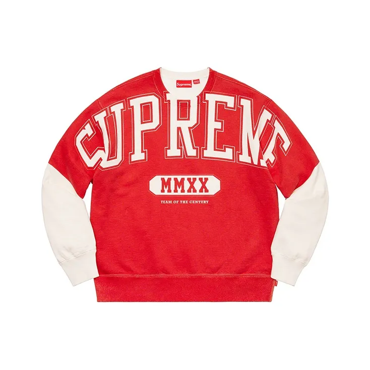 Supreme Overprint Crewneck-1