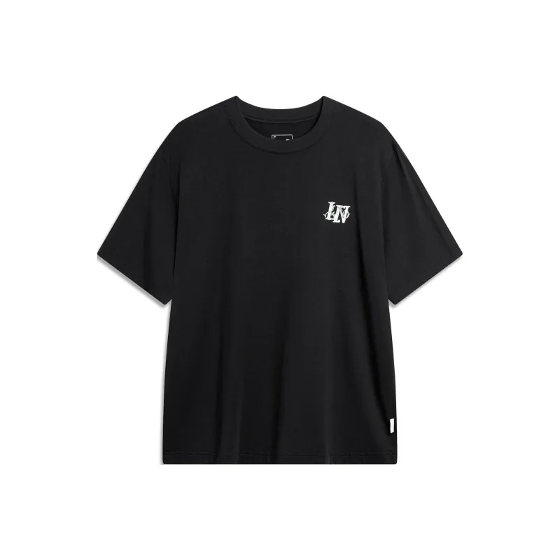 LiNing Chinese Culture Series T Shirt Men's Black-0