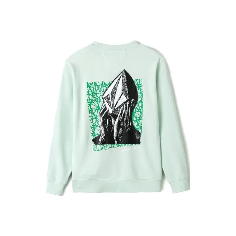 VOLCOM Crew Neck Loose Fit Regular Sweatshirt Unisex-6