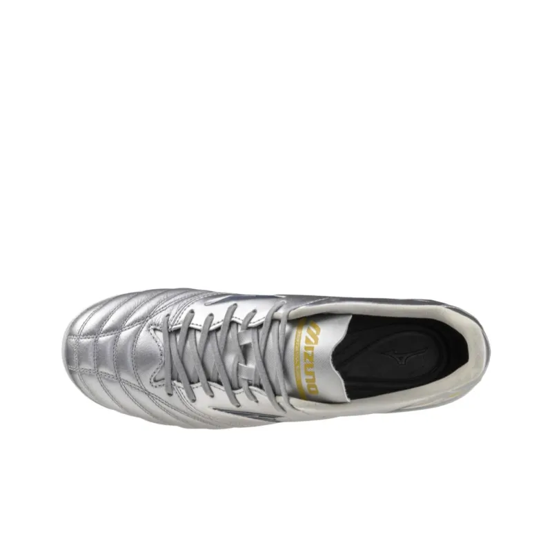 Mizuno Morelia Neo IV Pro Soccer Shoes Men's Silver-1