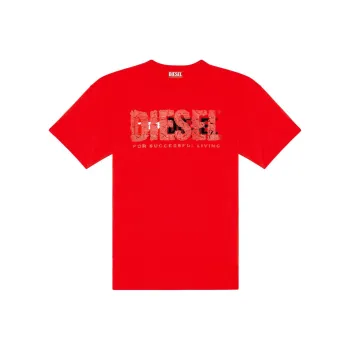 DIESEL T Shirts Men Red