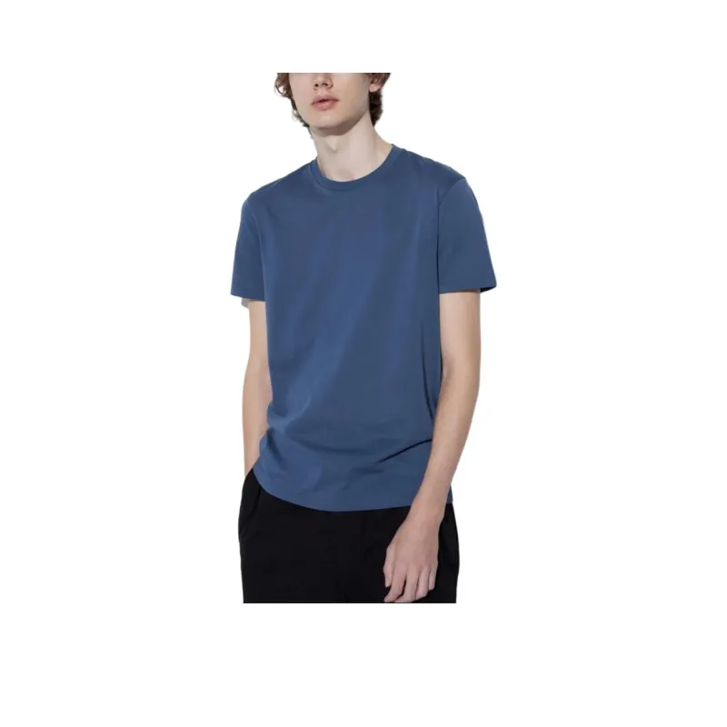 UNIQLO T Shirt Unisex Dark Blue-0