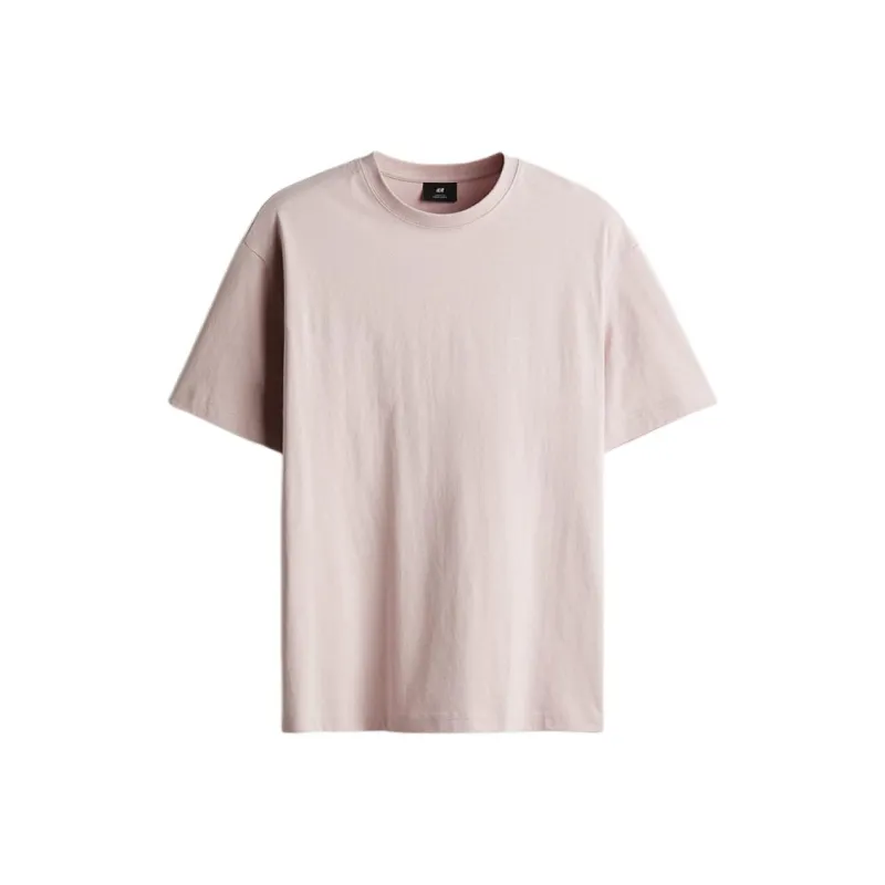 H&M T Shirts Unisex Pink-0