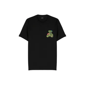PS By Paul Smith Bear Printed Crewneck T Shirt
